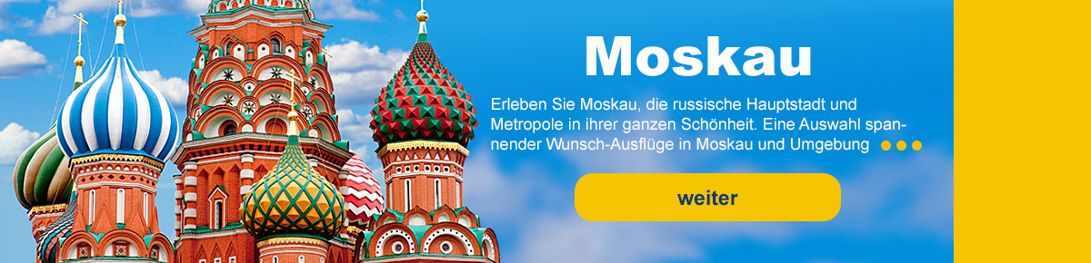 Moskau Wochenendreise